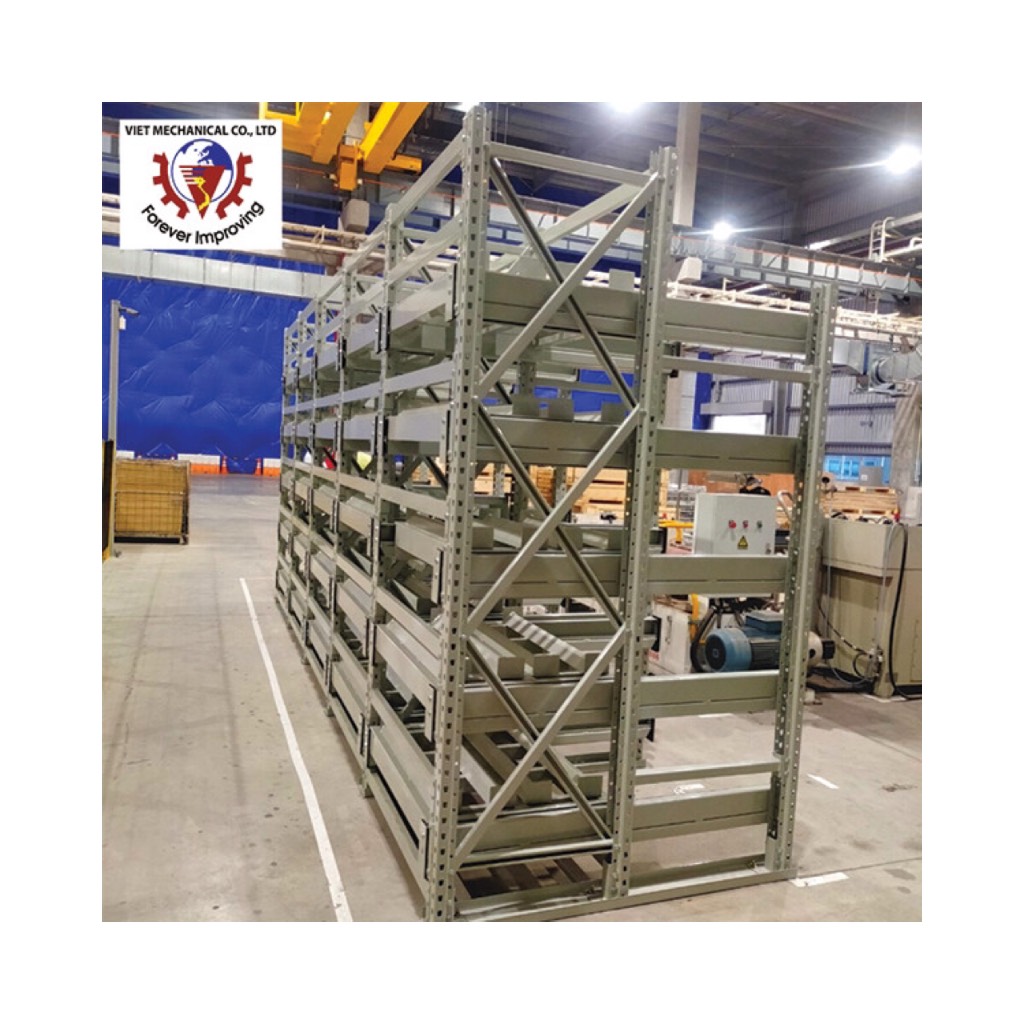 Direct Factory Sale Corrosion Protected Steel Push-Back Pallet Rack CE Certified 500kg-2000kg Capacity Industrial Mold Racking