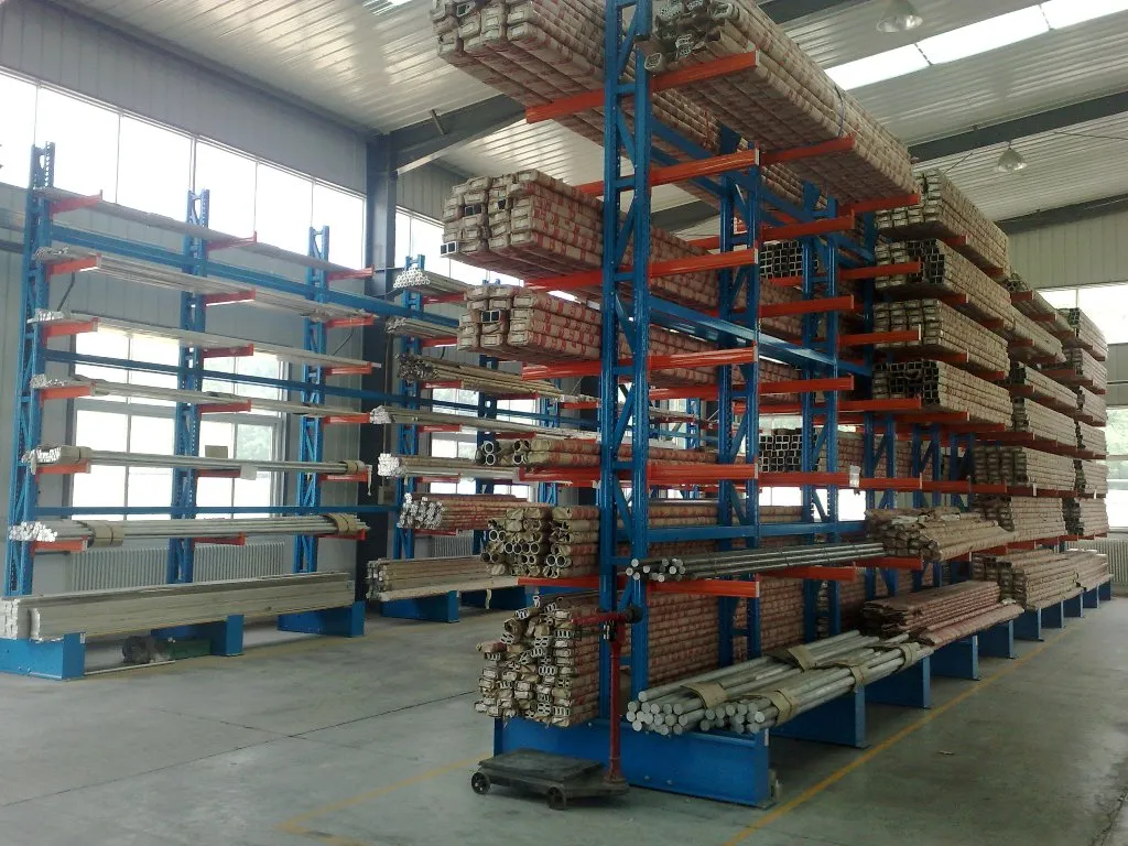 Cantilever Pallet Rack-Heavy-Duty Steel Storage System for Warehouse