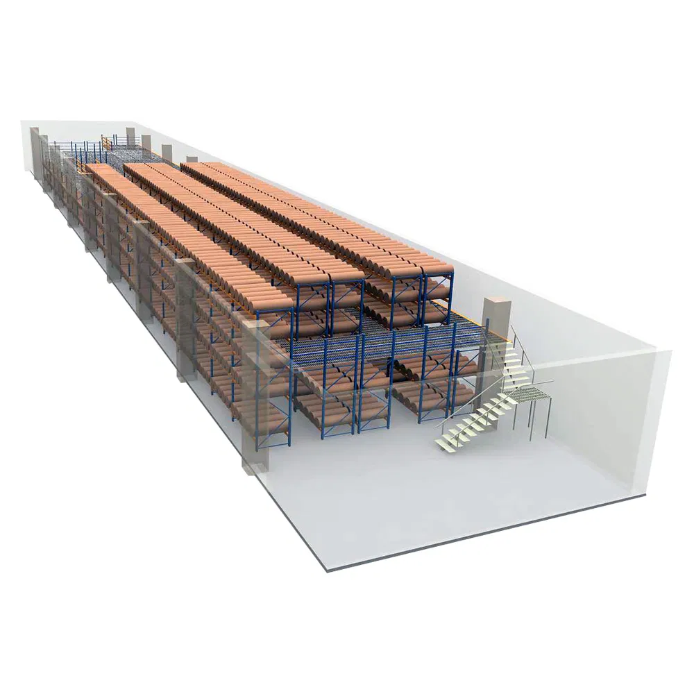 Steel Mezzanine Racking for Industrial Warehouse Storage Racking