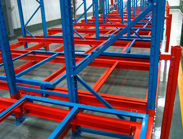 Rack Manufacture Metal Cold Storage Solution Push-back Pallet Racking System Cargo &amp; Storage Equipment