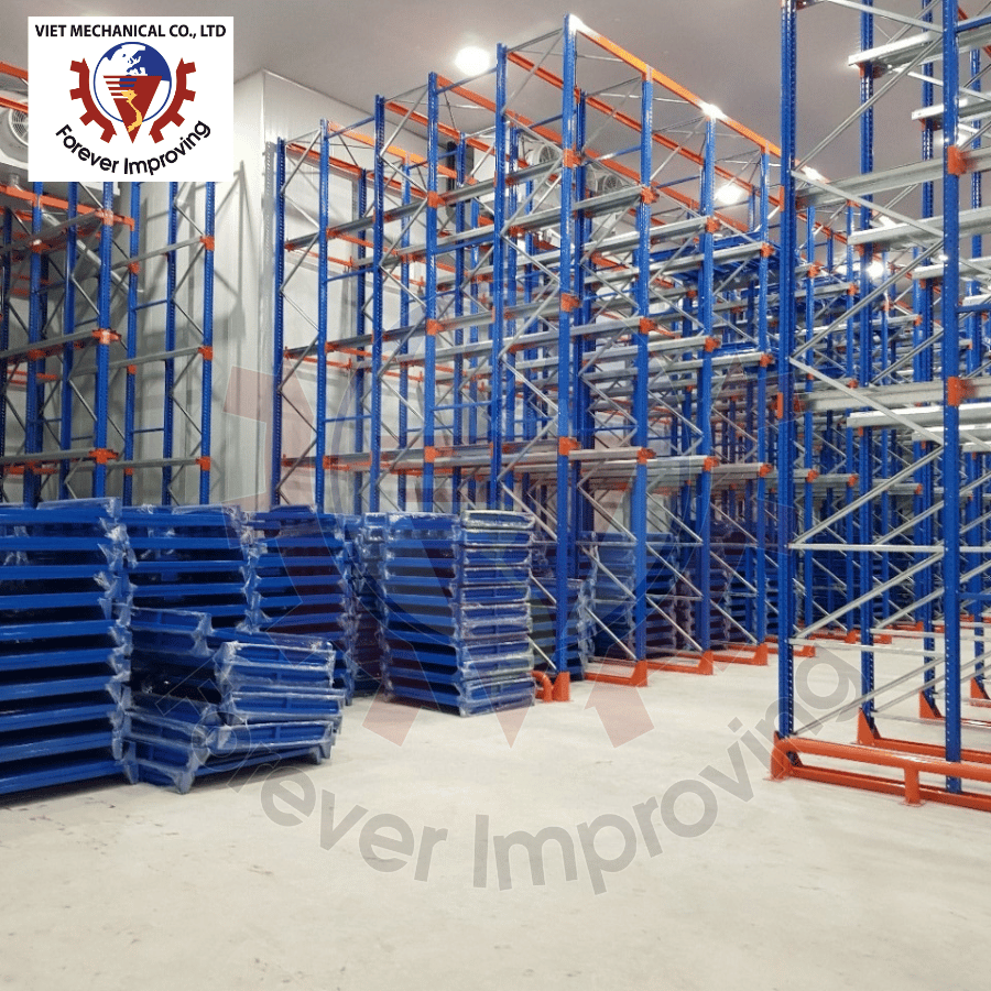 Industrial Drive In Rack Providing Cost Effective Storage Solution for Cold Chain Logistics and High Volume Distribution Centers