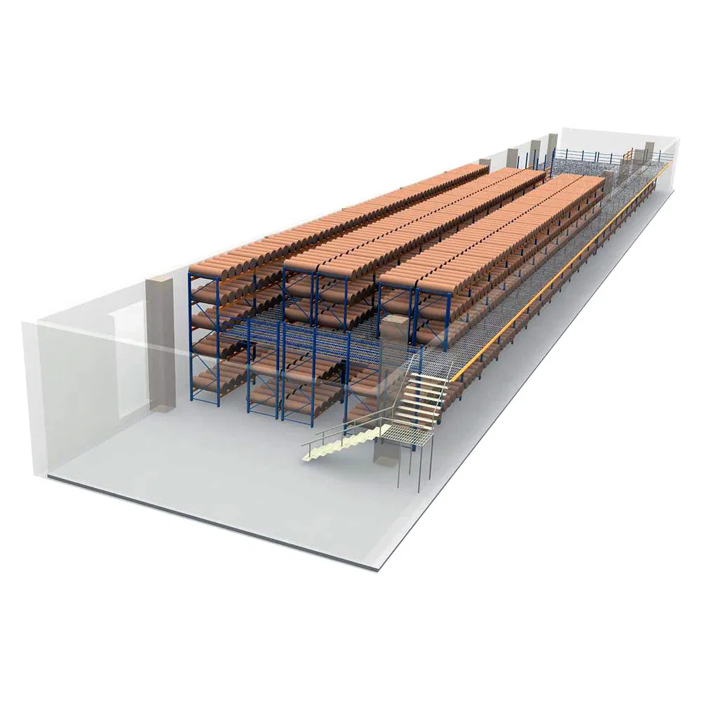 Steel Mezzanine Racking for Industrial Warehouse Storage Racking