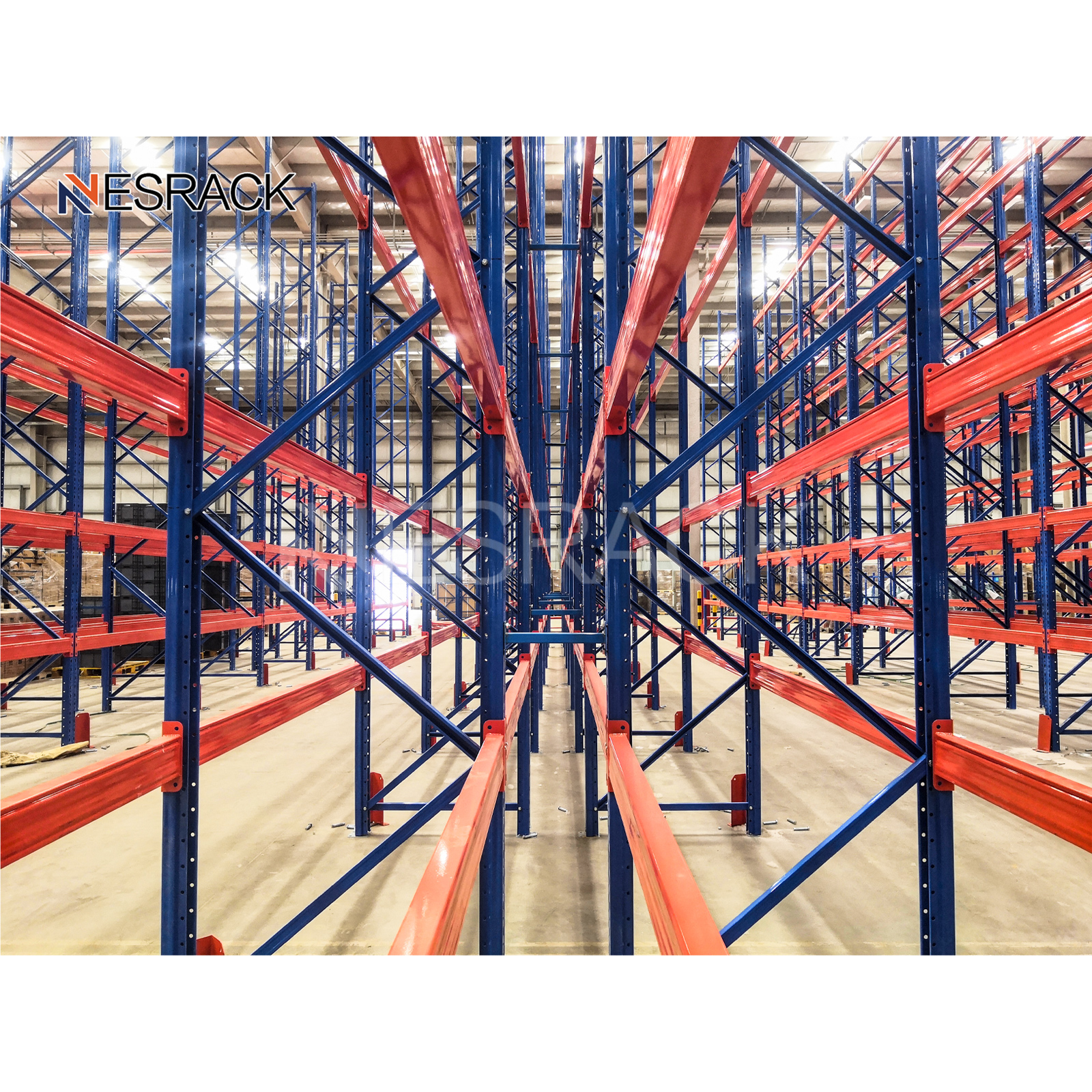 CE ISO Certificated Upright Column Teardrop Pallet Racking Solid Dexion Pallet Racking Beam Selective Racking High Quality Price