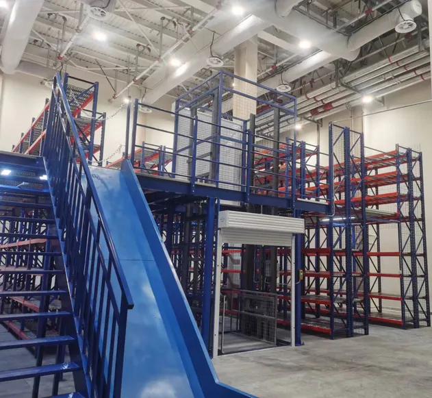 Steel Mezzanine Racking Project