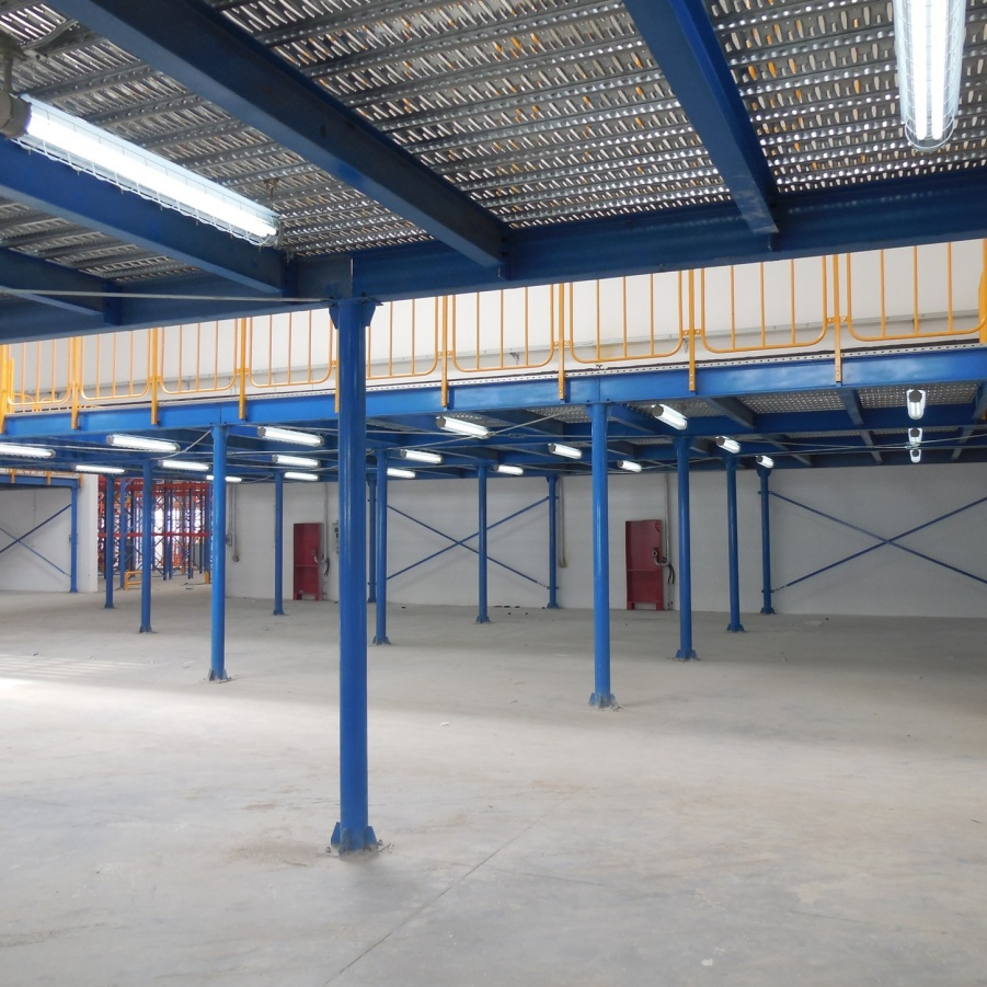 Customized Industrial Warehouse Storage Heavy Duty Pallet Mezzanine Rack Steel Structure Floor