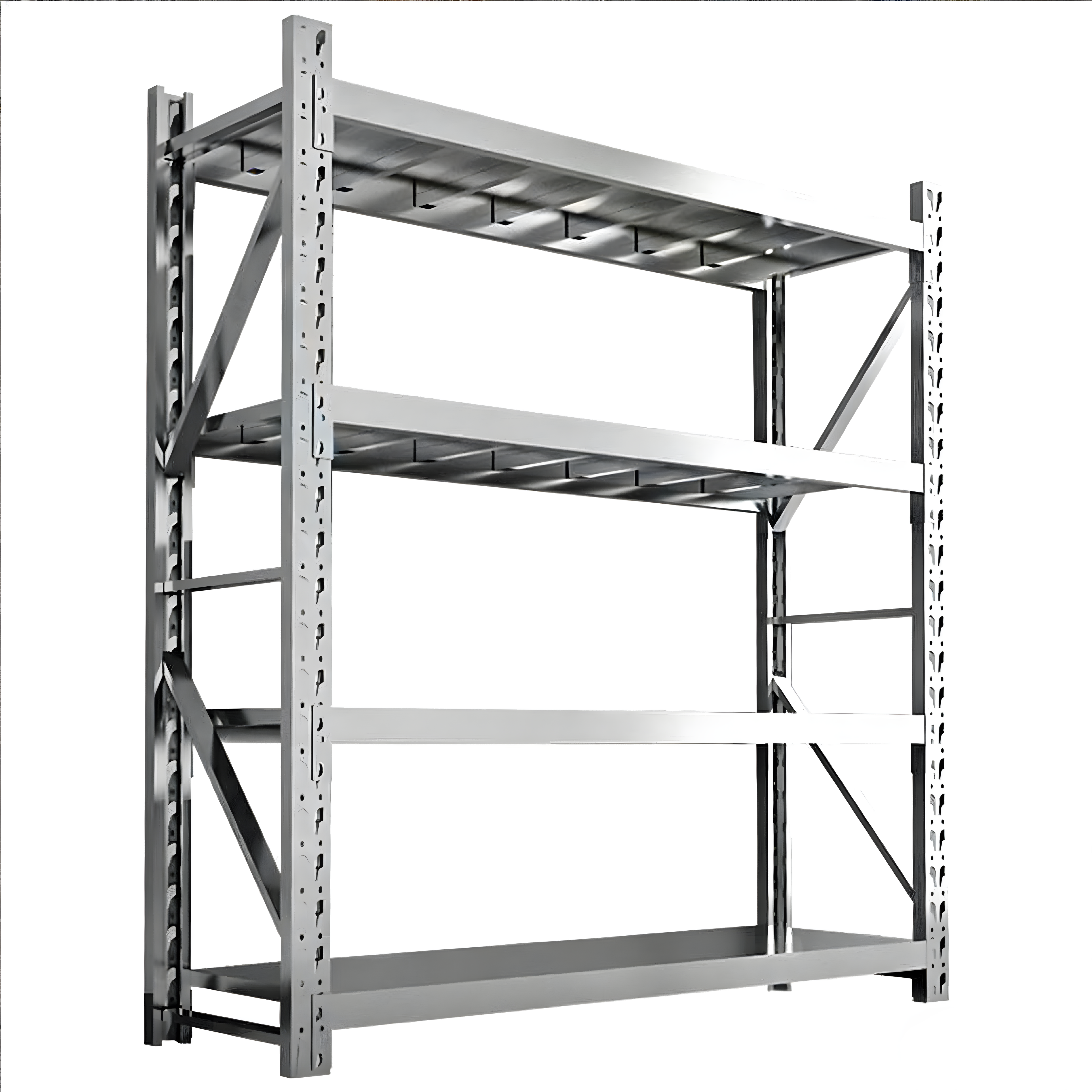 Stainless Steel Adjustable Multi-Layer Storage Shelf 5-Layer VNA Pallet Rack Anti-Rust Warehouse Rack