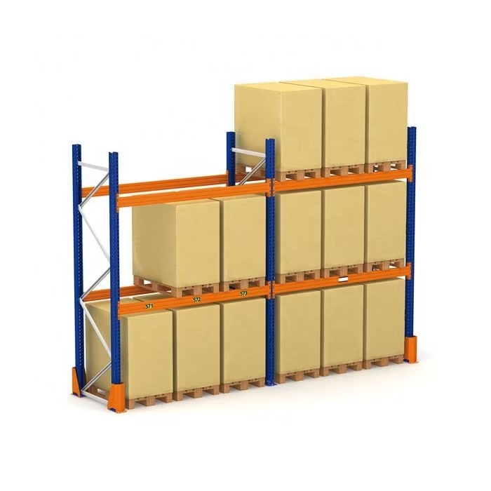 Optional Accessaries Teardrop Pallet Rack Step Beam