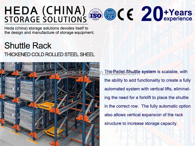 Pallet Shuttle Racking System