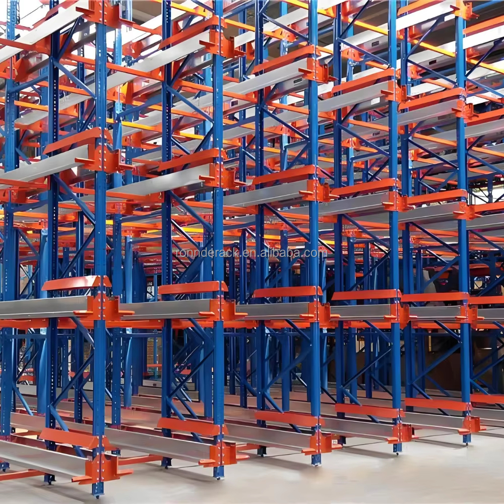 FIFO or LIFO Automatic Radio Shuttle Racking System for Warehouse Storage China Manufacturer