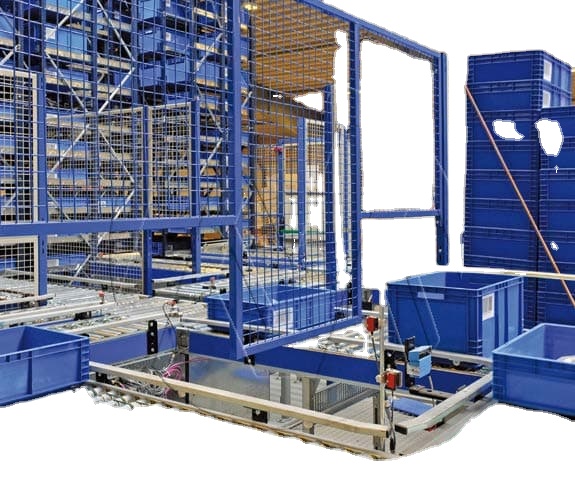 Pharmacy Miniload Asrs Electronic Miniload Automated Warehouse System Shelving Rack