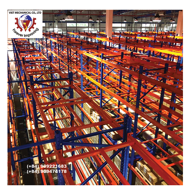 Hot Selling Industrial VNA Racking System From Vietnam Automatic Warehouse Stacking Racks &amp; Shelves