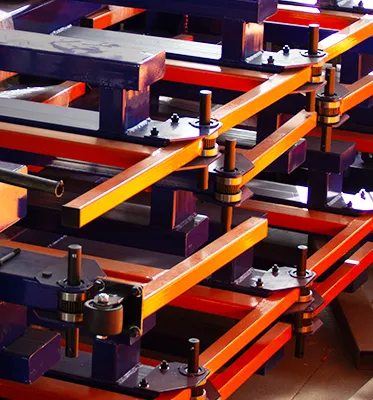 Smooth guide rail system