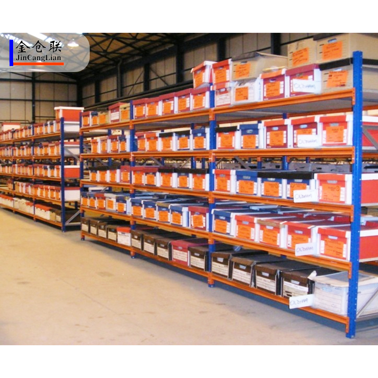 Warehouse Garage Industrial Multilevel Shelves Metal Longspan Shelving Storage Iron Racks