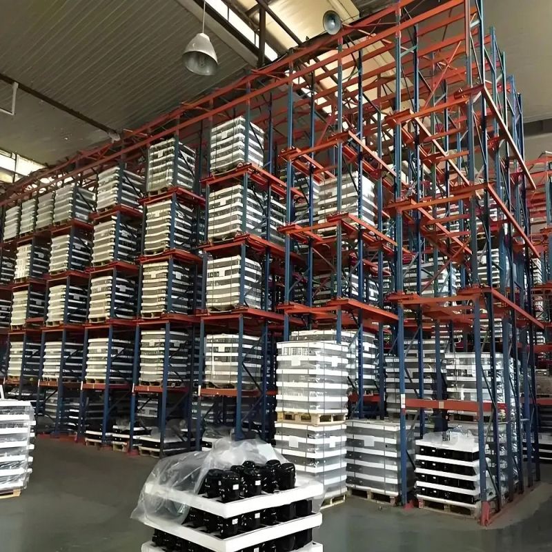 Factory Supplied Heavy Duty Drive-In Rack for Raw Material Storage Factory,Space Saving Drive-In Pallet Racking