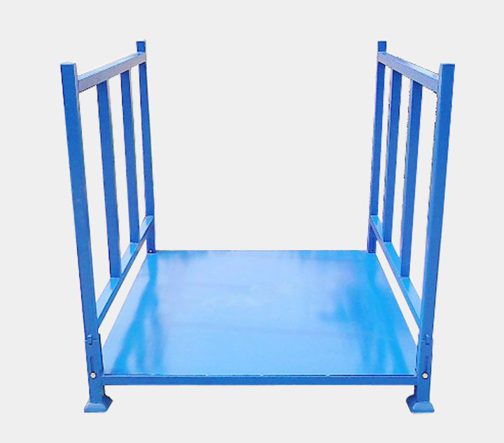 Metal Convenient Foldable Stacking Racks for Warehouse Storage /assemble Folding Stackable Stacking Pallet Racks