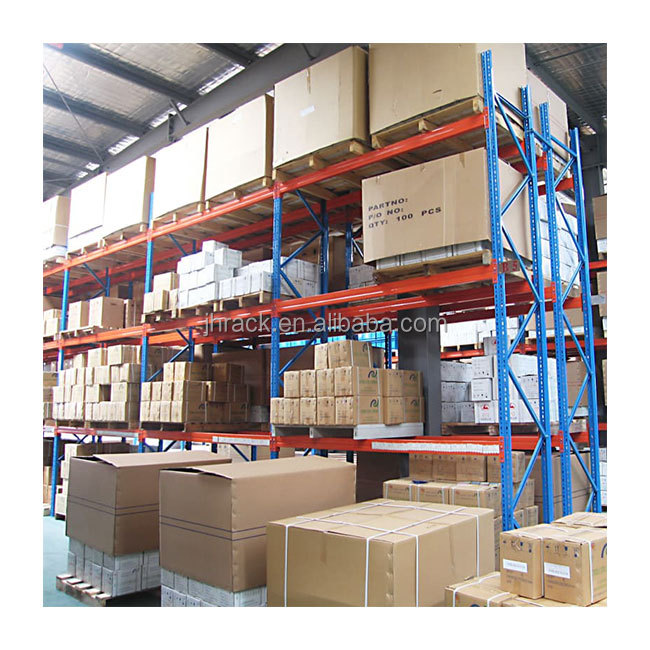 Heavy Duty Teardrop Pallet Shelving System Beam Racking System Warehouse Storage Metal Racks Shelves for Shop