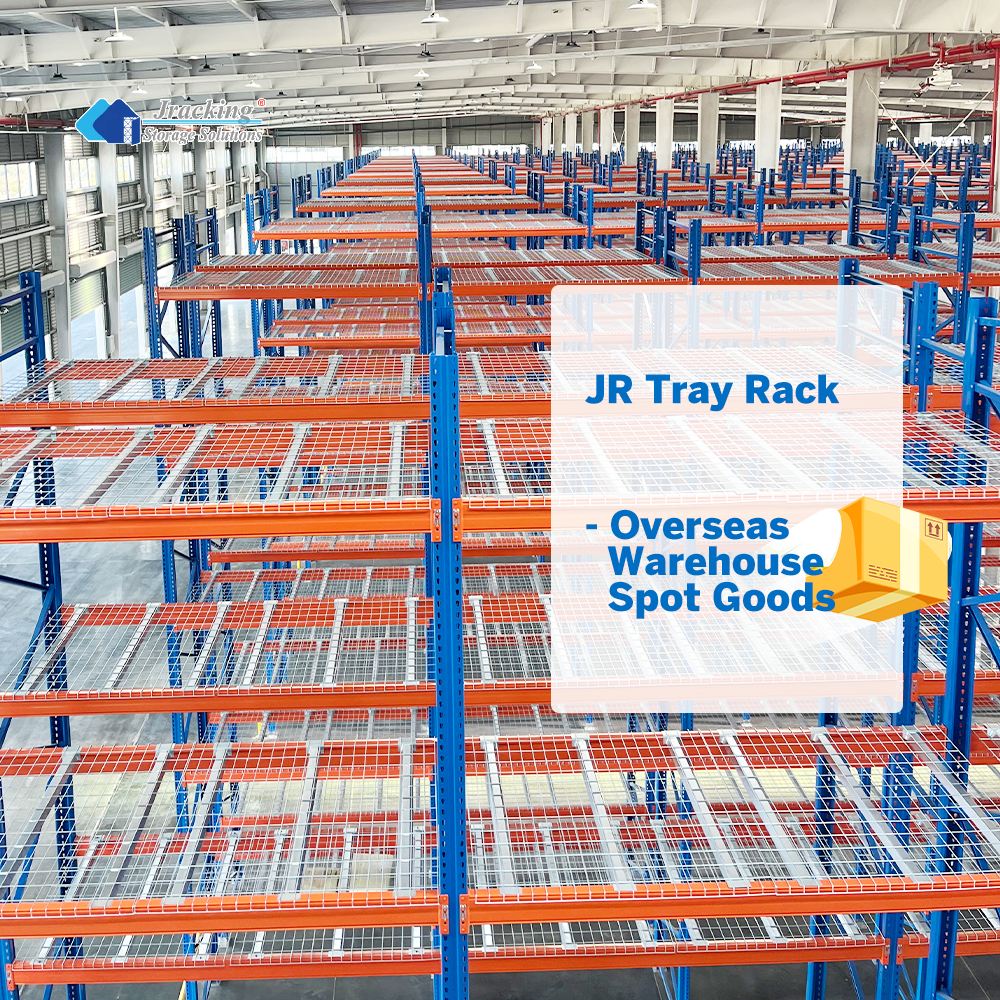 Jracking CE-Compliant Warehouse Storage Racks Heavy-Duty EU Standard Steel Pallet Racking For Cargo Yards