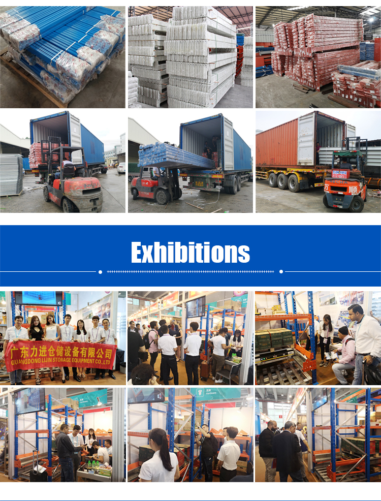 Heavy Duty Pallet Racks Redirack Teardrop Hole Canada Storage Racking System Drive-in Mezzanine System