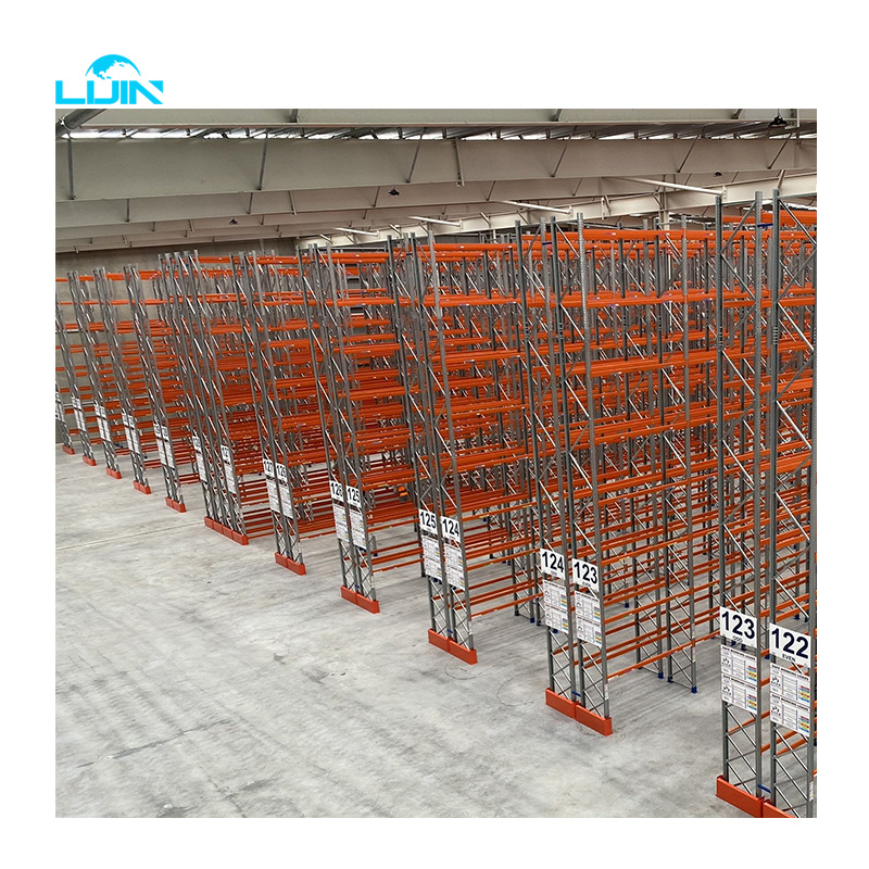 Heavy Duty Pallet Racks Redirack Teardrop Hole Canada Storage Racking System Drive-in Mezzanine System