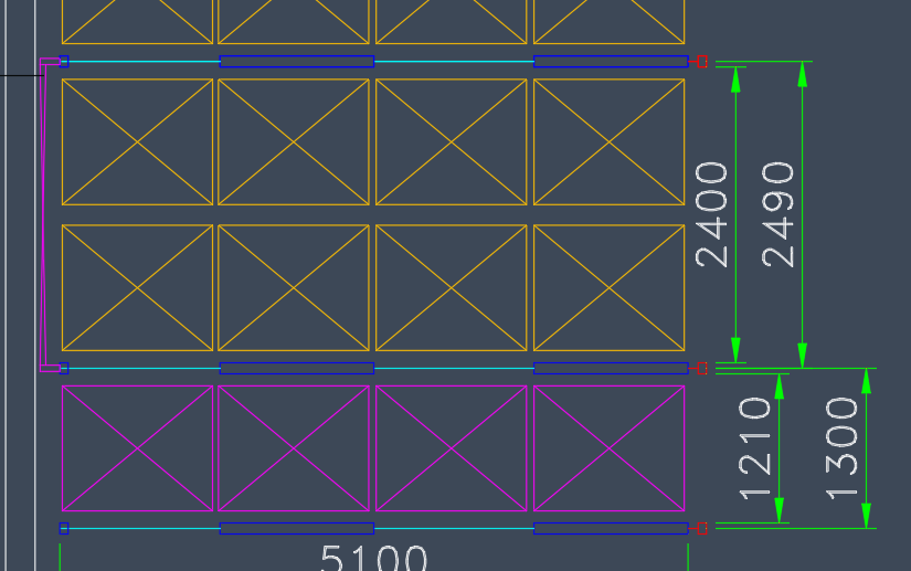 Racking Technical Dimensions