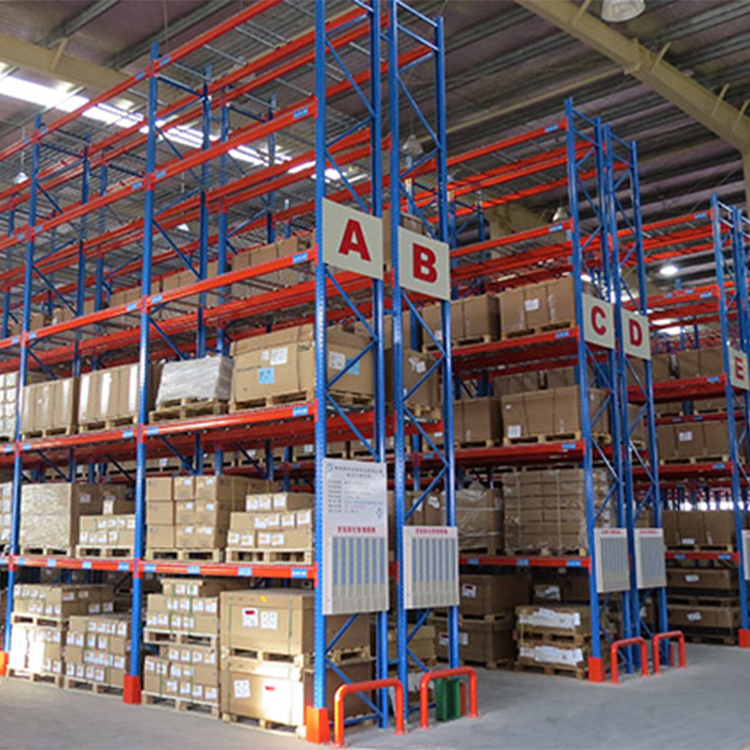 Heavy Duty Teardrop Pallet Shelving System Beam Racking System Warehouse Storage Metal Racks Shelves for Shop