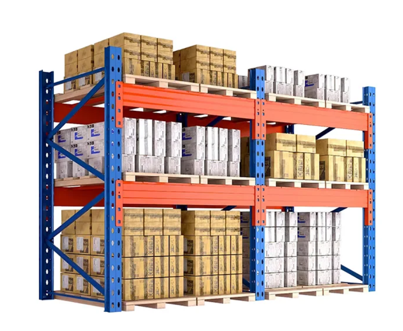 Jracking Industrial Warehouse Stacking Racks Shelves Heavy-Duty Pallet Racking For Auto Parts Storage