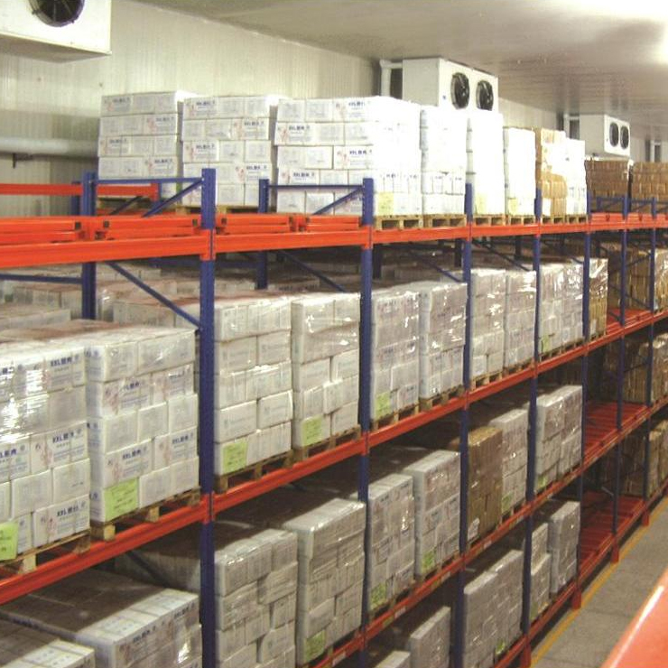 Heavy Duty Pallet Rack Push Back Pallet Racking Systems Push Back Rail Sliding System for Storage Shelves