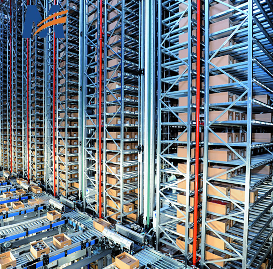 MRACKING China ASRS Automated Warehouse System Industrial Automatic Warehouse Racking System Automated ASRS Storage System