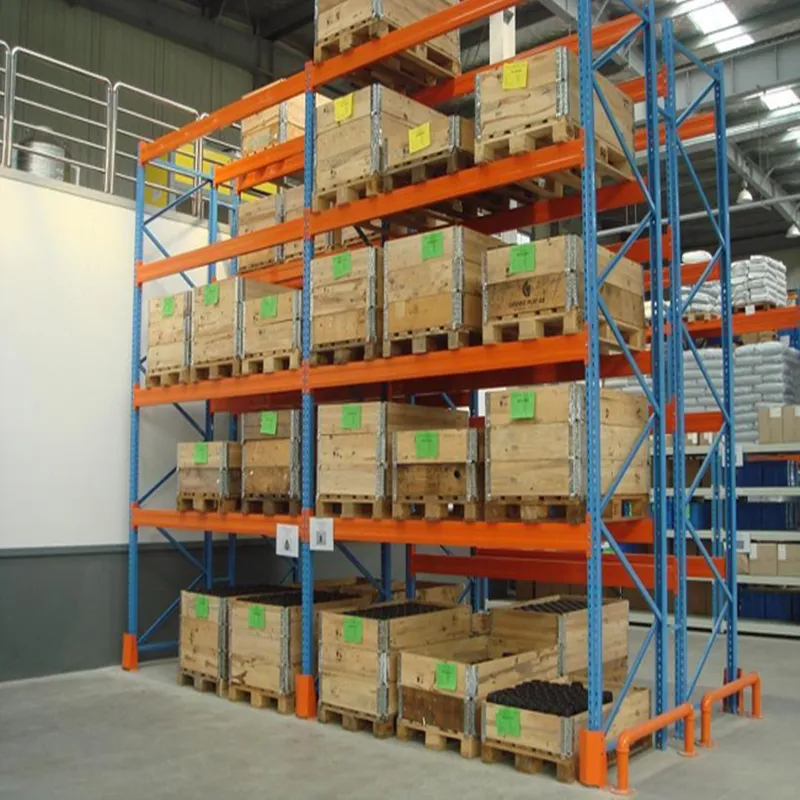 Heavy Duty Selective Stacking Galvanized Automated Warehouse Storage Steel Pallet Rack