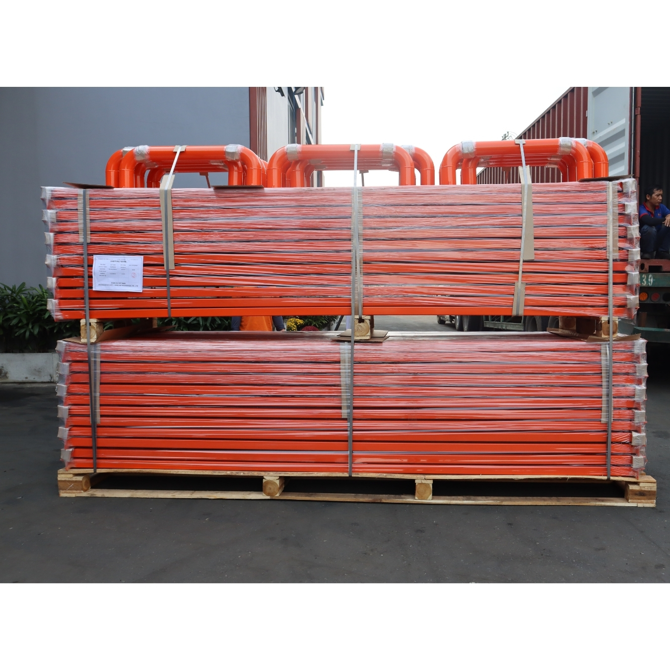 High Efficiency Radio Shuttle Racking System with Rail Guided Shuttle for Smart and Automated Warehouse Storage Operations