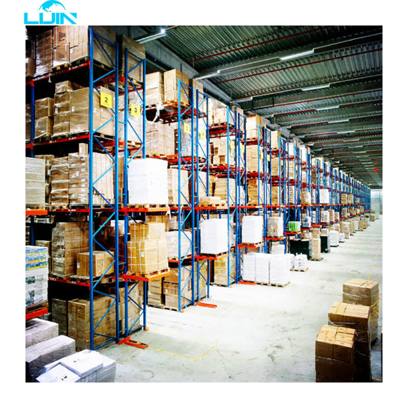 Heavy Duty Pallet Racks Redirack Teardrop Hole Canada Storage Racking System Drive-in Mezzanine System