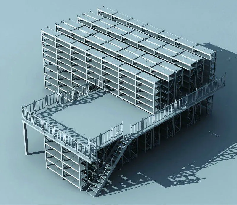 Medium Duty Storage Rack Selective Storage Mezzanine Warehouse Rack /Mezzanine Floors