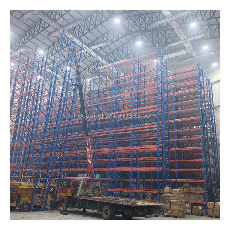 Heavy Duty Warehouse Storage Heavy Duty Pallet Rack System Industrial Storage Rack Push Back Steel Pallet Rack