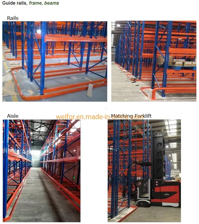 Vna Steel Pallet Racking for Industrial Warehouse Storage