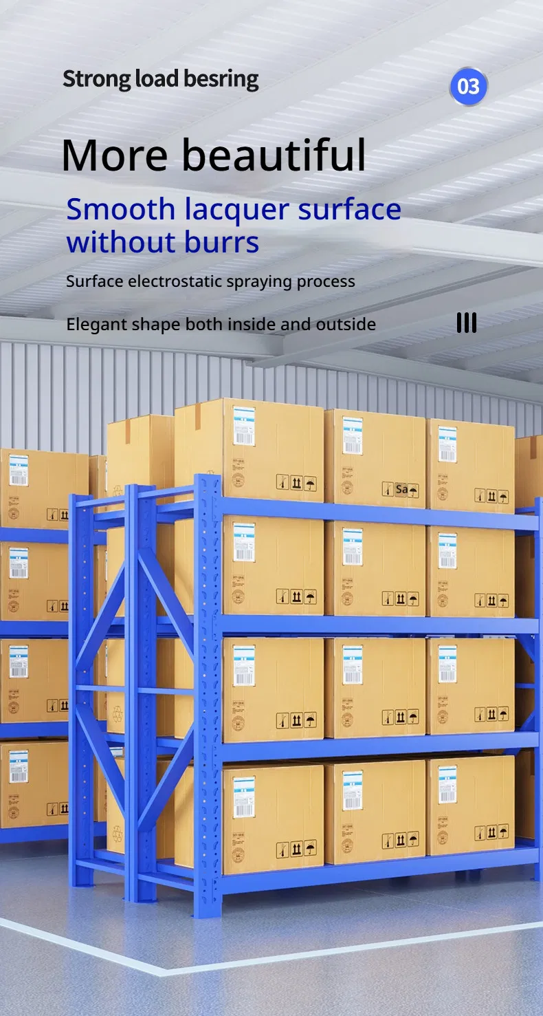 Warehouse Gravity Flow Rack with Permanently Fixed Skate Wheels and Non Adjustable Lanes