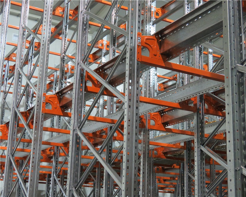 For Heavy Duty Stackable Pushback Gravity Roller Industrial Racks Push Back Pallet Racking System for Efficient Warehouse