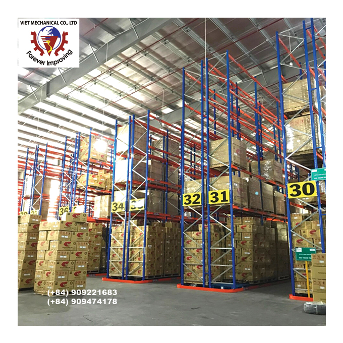Hot Selling Industrial VNA Racking System From Vietnam Automatic Warehouse Stacking Racks &amp; Shelves