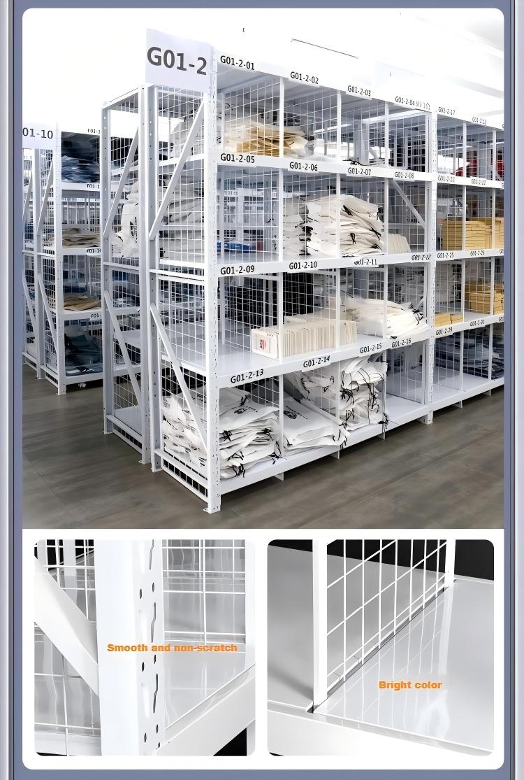 Storage rack detailed structural plan