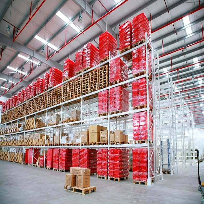 Heavy Duty Selective Stacking Galvanized Automated Warehouse Storage Steel Pallet Rack