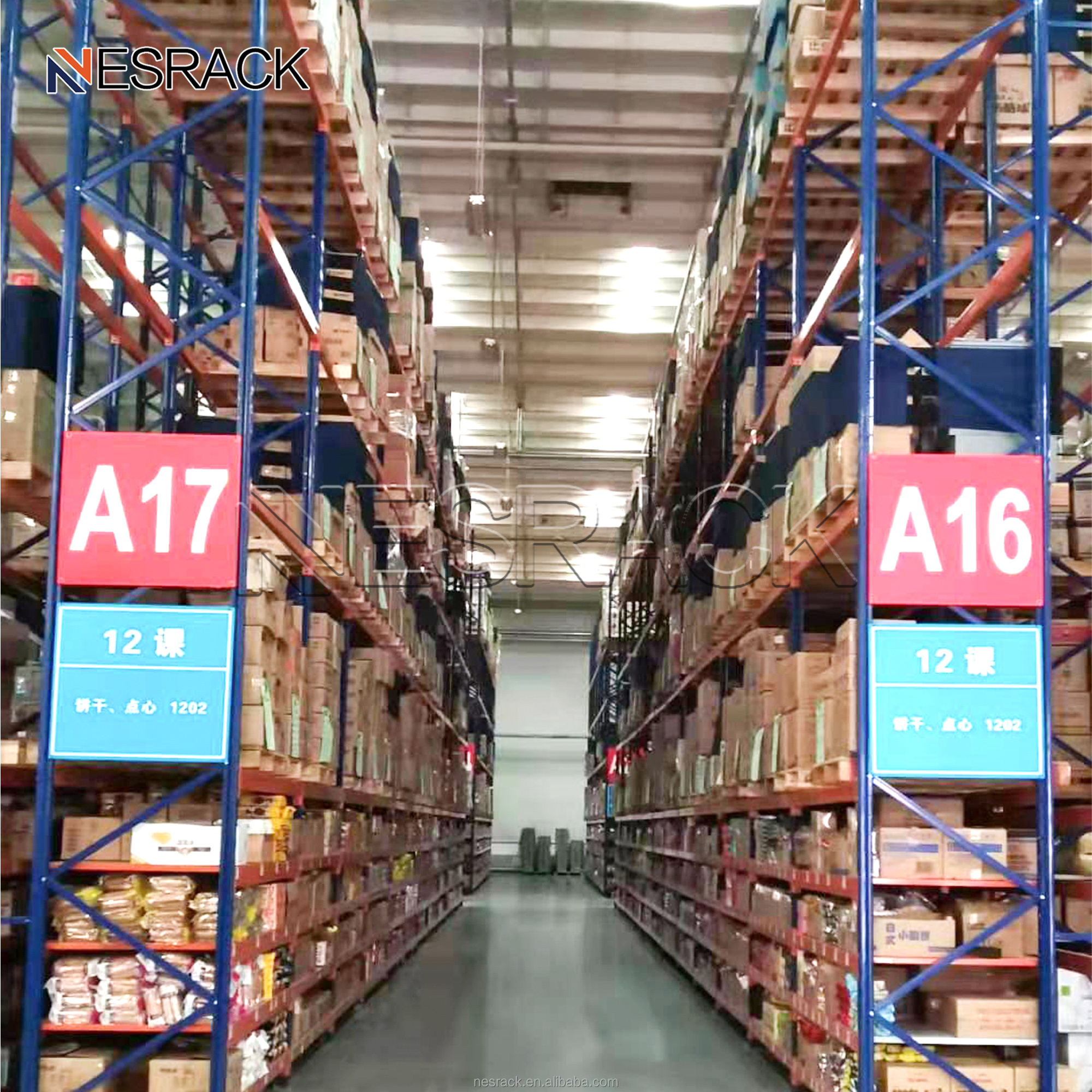 Heavy Duty 5 Layer Teardrop Pallet Rack Durable Warehouse Storage Rack Adjustable Pallet Shelves Racks ISO Standard CE Certified