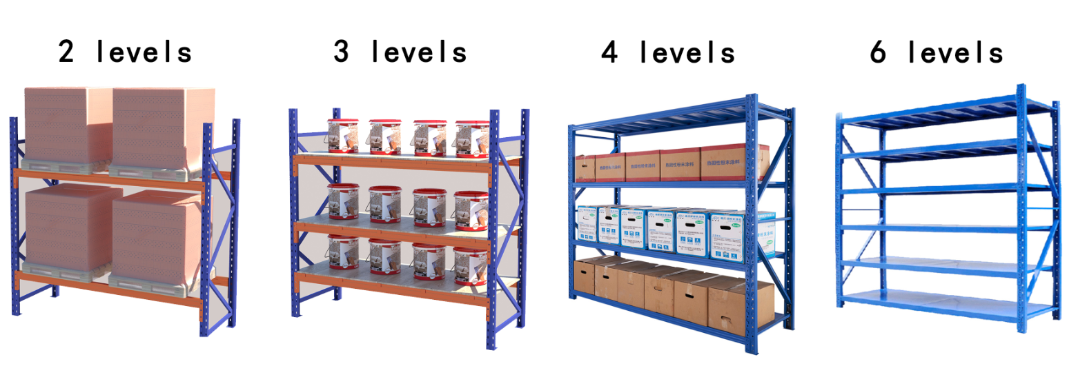 USA Warehouse Products Heavy Duty Steel Rack Tire Racks for Warehouse Stackable Racking and Shelves