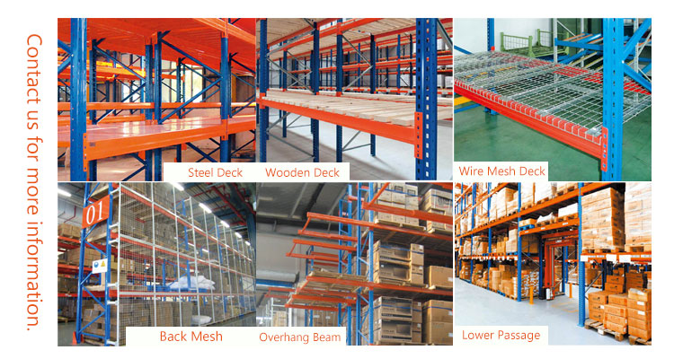 Medium duty racking structure