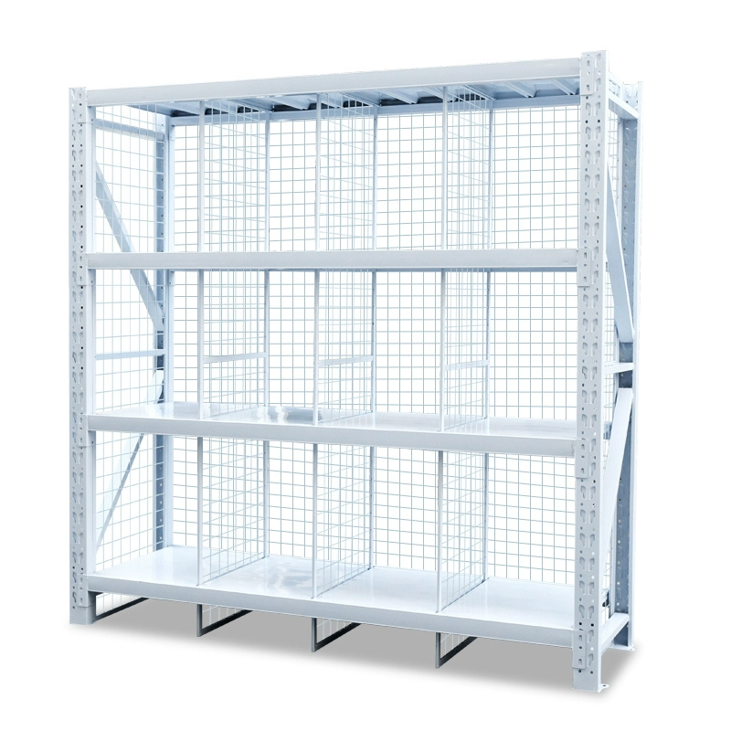 Light Duty 5 Layer Tier Rack Garage Shelving Stainless Steel Welded Wire Mesh Racking System for Warehouse