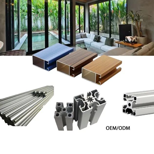 Anodized Aluminum Profile 30X60 Aluminum Frame