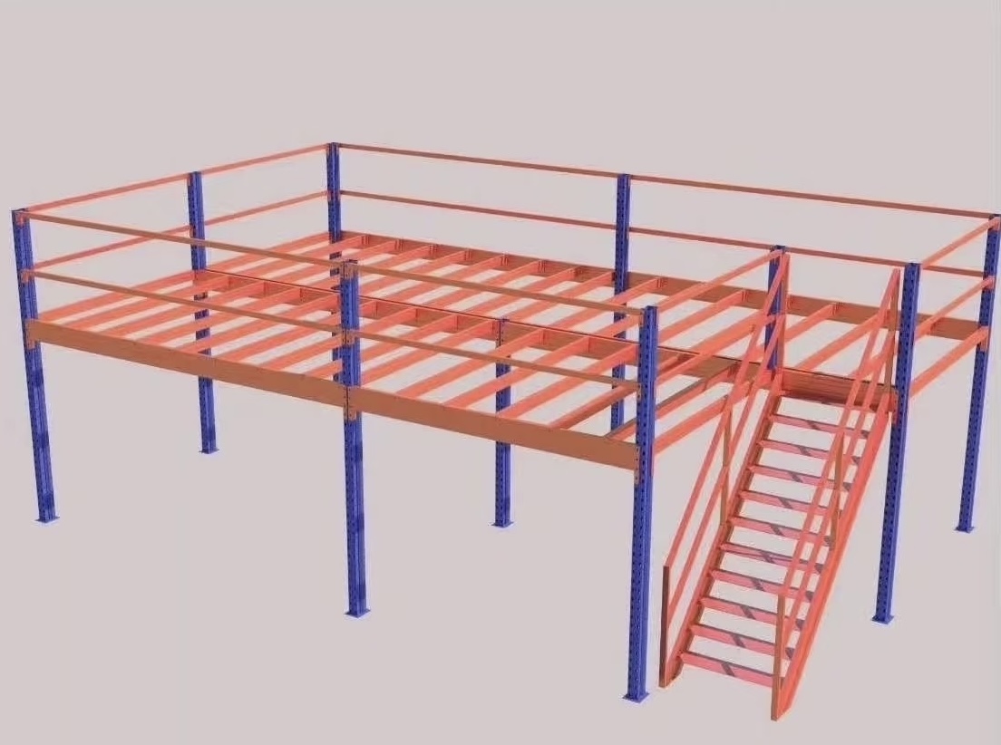 Steel Heavy Duty Warehouse Rack System With Corrosion Protection Plug-in Installation Stacking Racks Industrial Customized Main