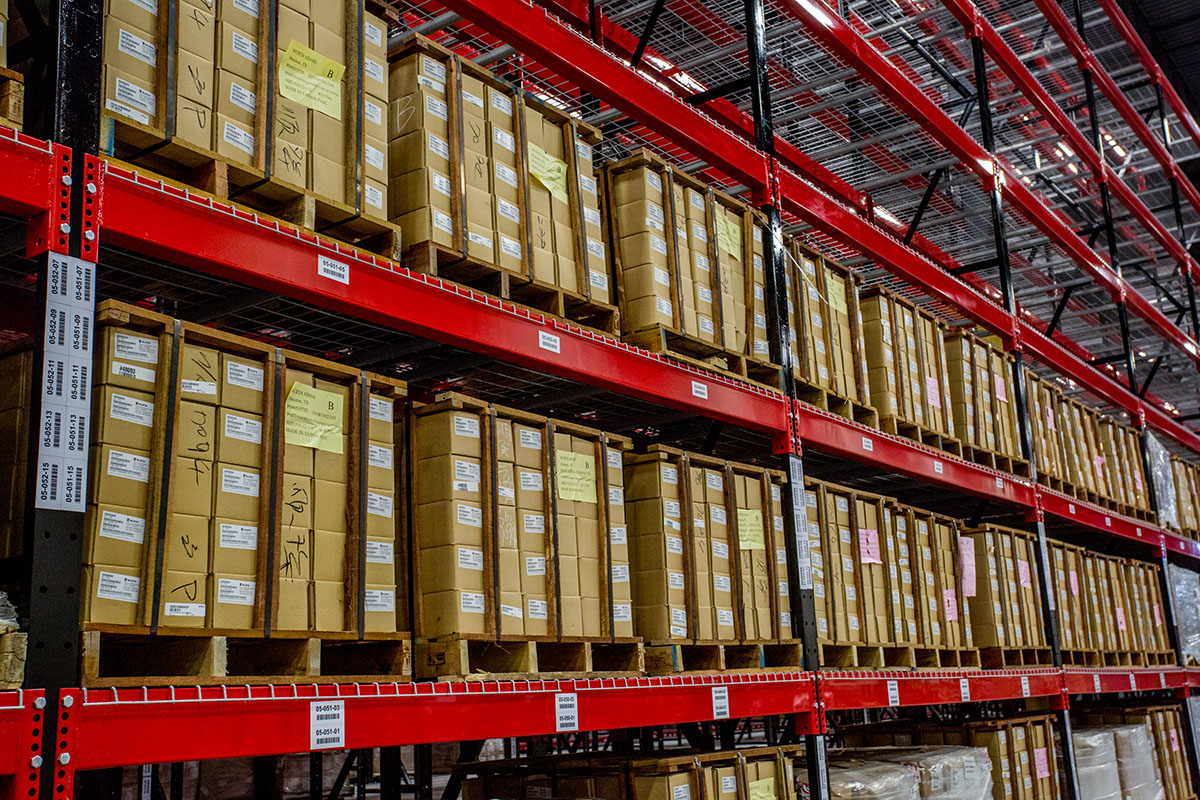 Racking System WarehouseStorage Pallet Racking System Heavy Duty Rack Industrial Wire Shelving Rack Wire Mesh Deck Racking