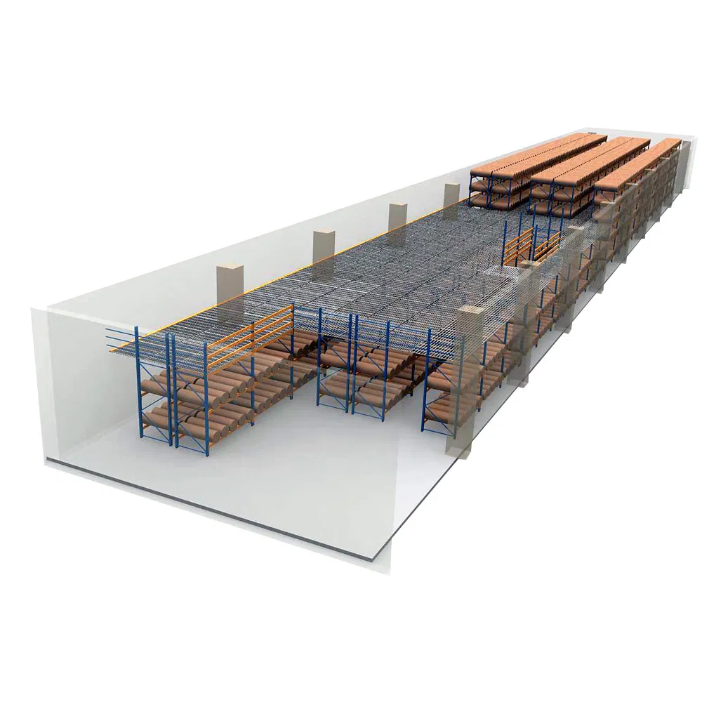 Steel Mezzanine Racking for Industrial Warehouse Storage Racking