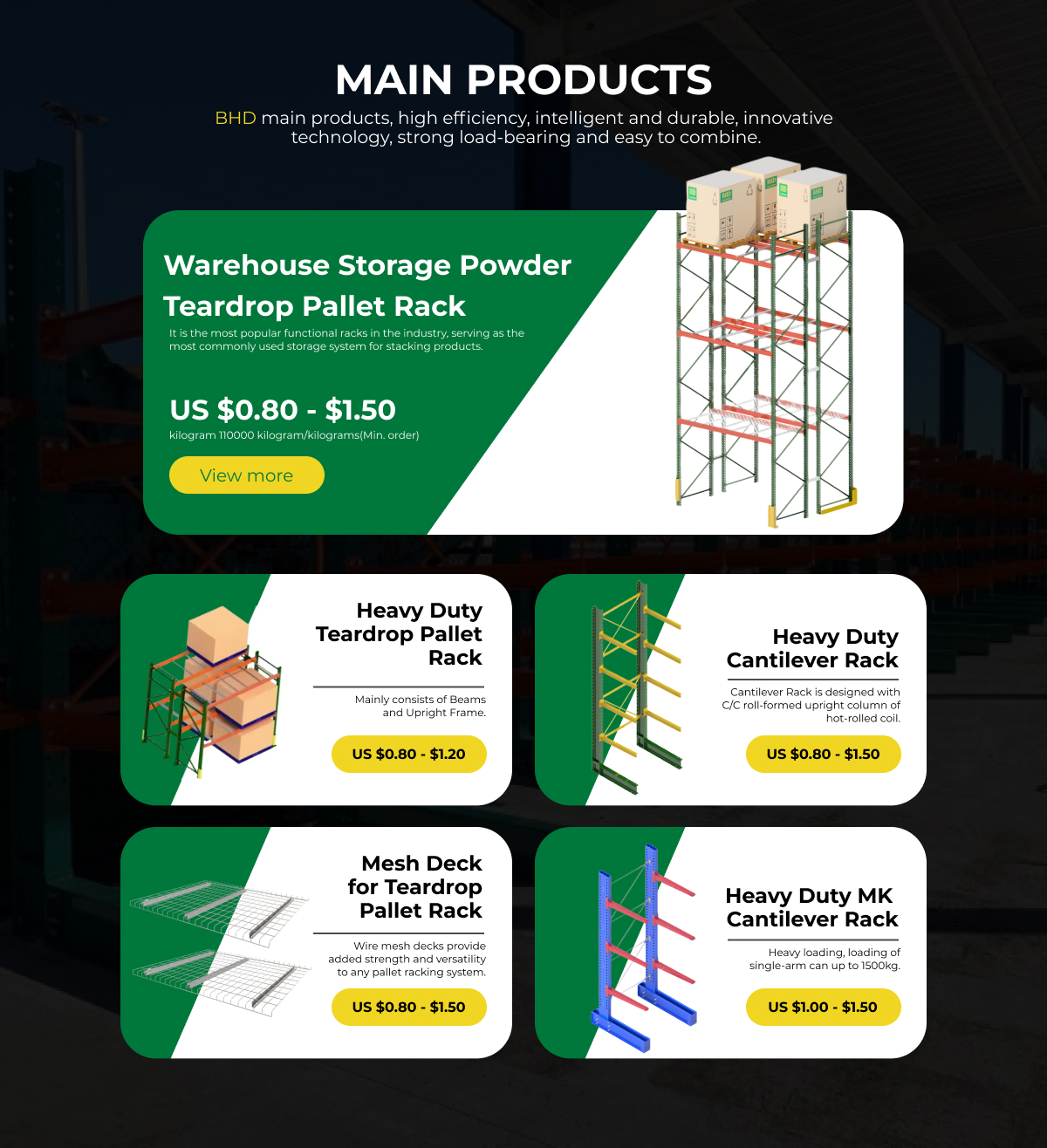 Racking Solutions