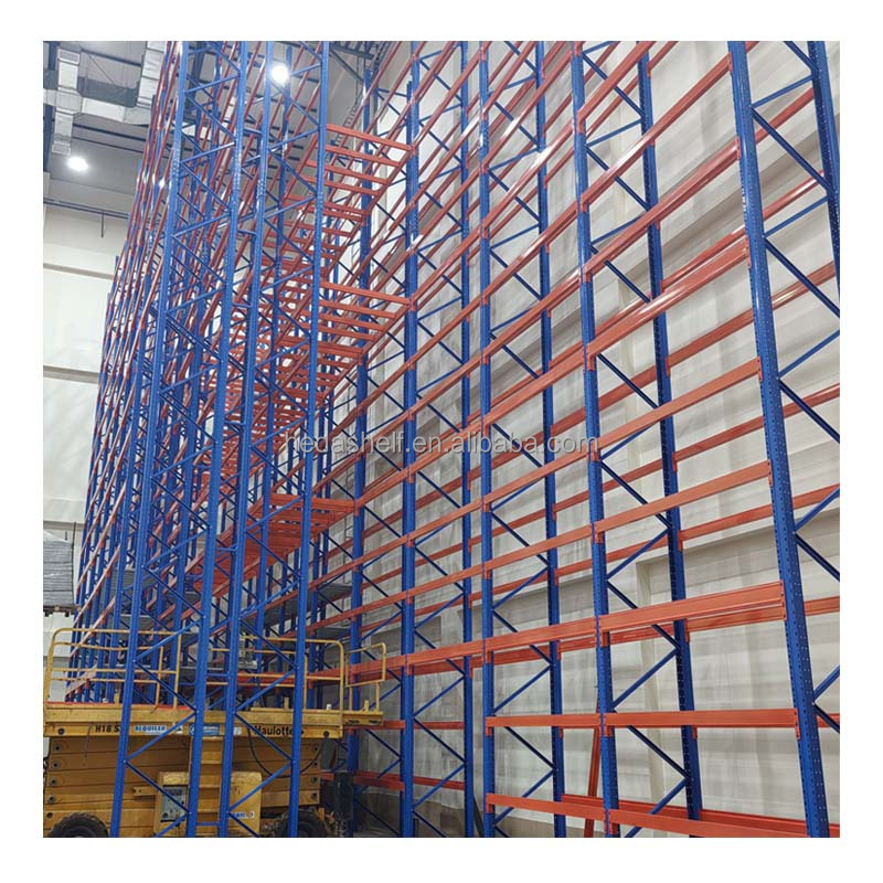 Heavy Duty Warehouse Storage Heavy Duty Pallet Rack System Industrial Storage Rack Push Back Steel Pallet Rack