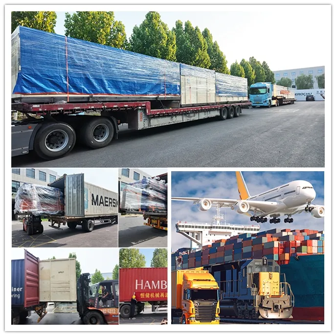 Inspection process and packaging before transport